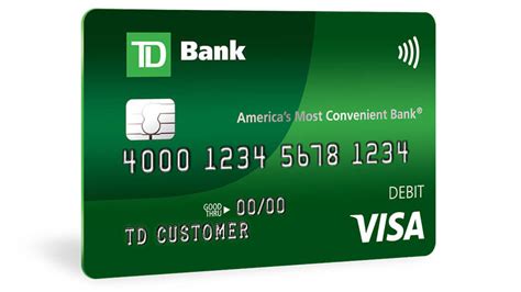 contactless debit card td bank|TD Bank debit card free.